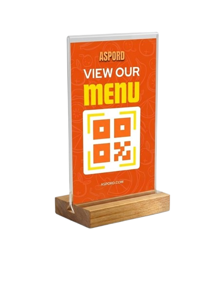 ASPORD Premium Menu Stand